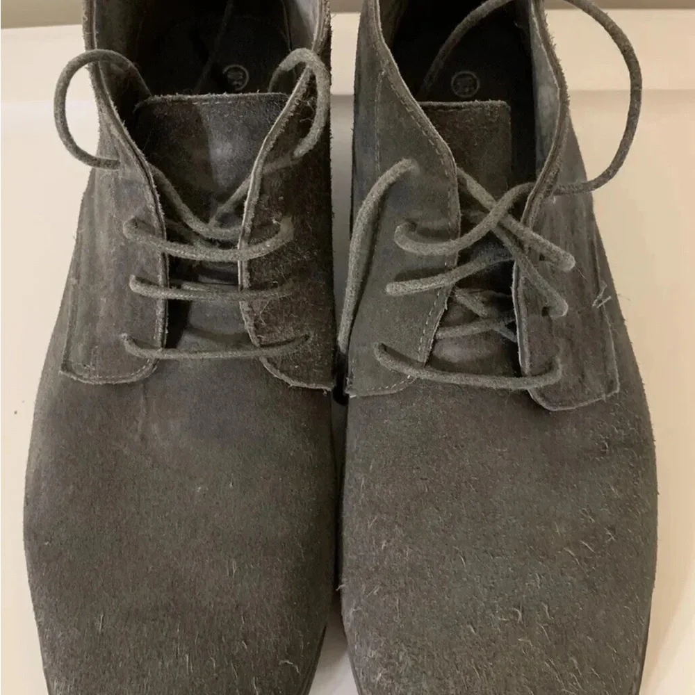 Bruno Marc Men's‎ Sz 10.5 Gray Suede Shoes